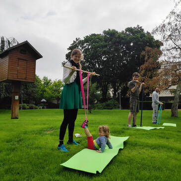 Fitness en famille 