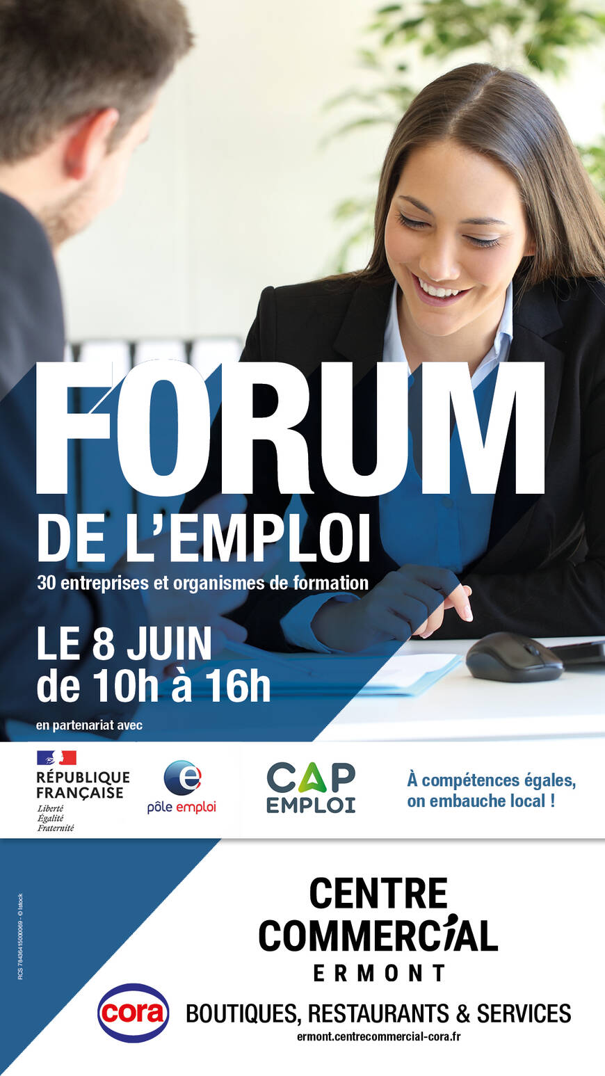 Forum de l'emploi - CORA | Ville d'Ermont